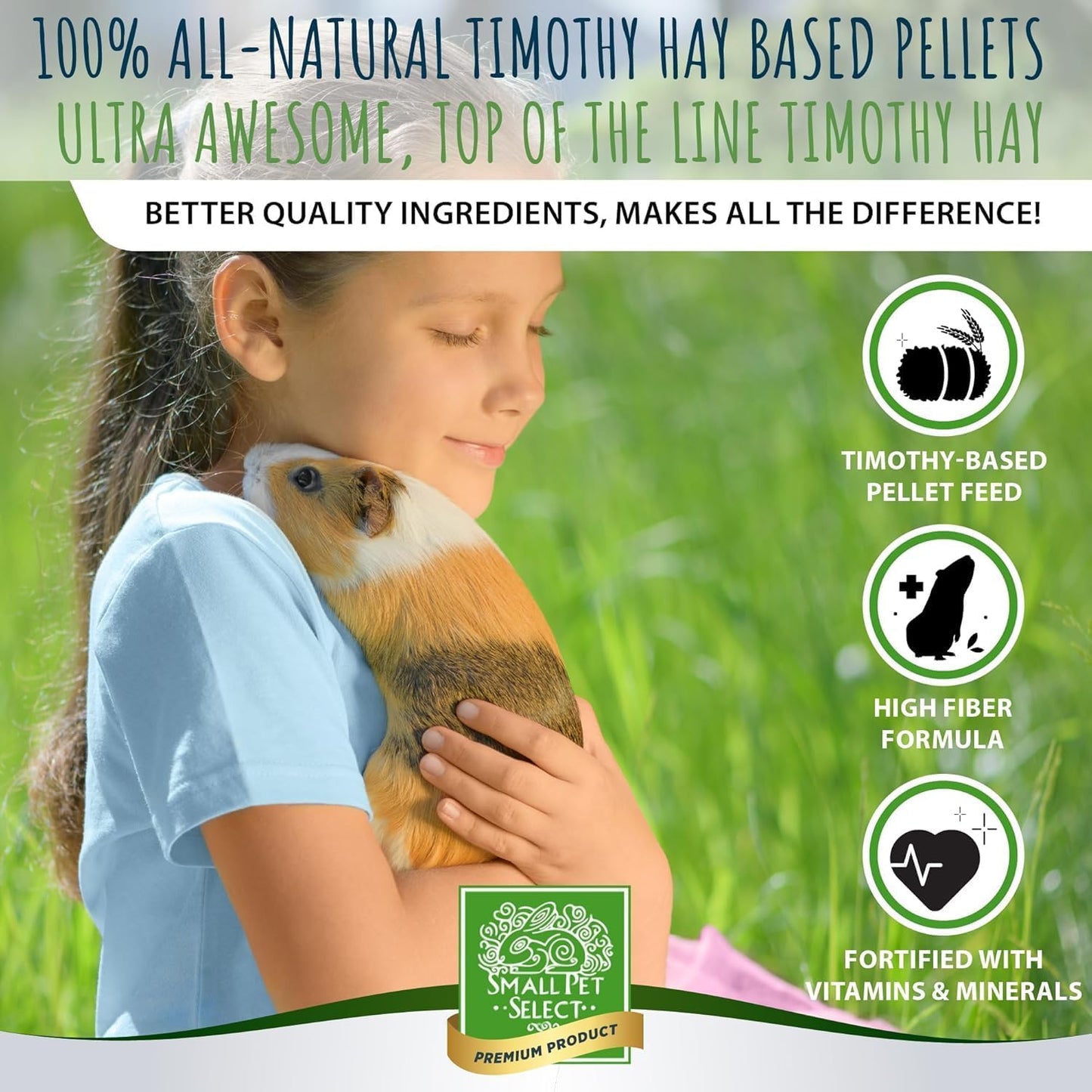 Guinea Pig Food Pellets, 5 Lb.