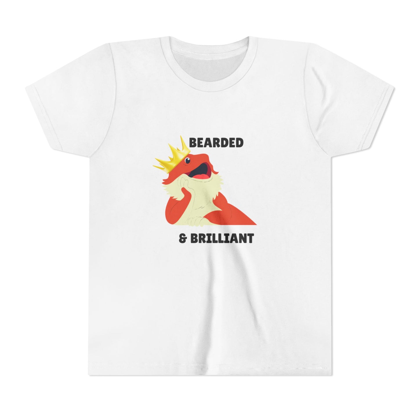 Bearded & Brilliant Bearded Dragon Youth Tee Kids T-Shirt