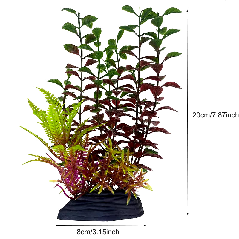 Artificial Aquarium Decor Plants Plastic Aquatic Plants Underwater Plants Aquarium Accessories