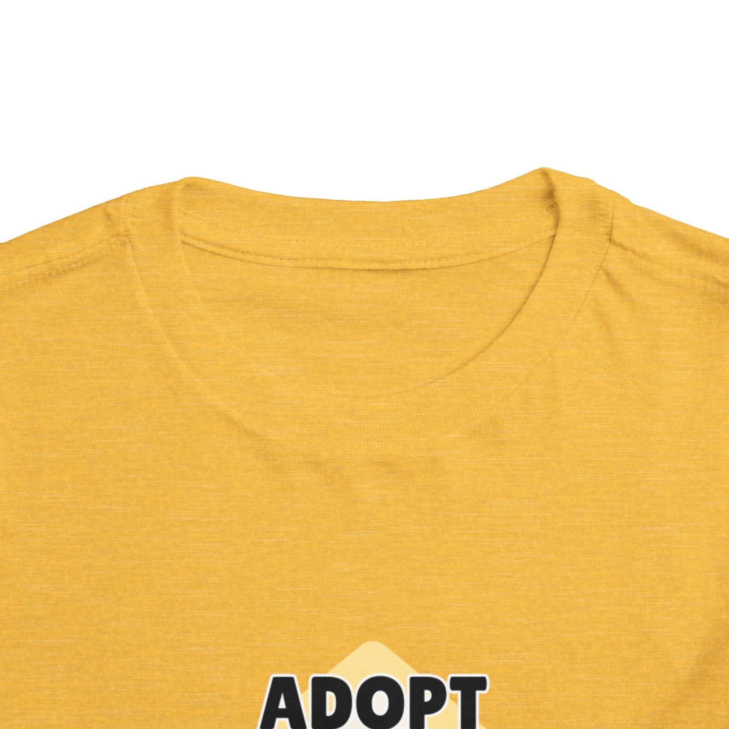 Toddler Sizes: Adopt Don't Shop Toddler Tee, Animal Rescue, Cute Animal Lover Shirt, Kids Apparel, Pet Adoption Awareness, Gift for Animal Lovers