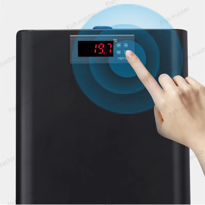 160L 300L 500L Marine Tank Chiller Water Cooling Machine Suitable Aquarium for Reef Coral Jellyfish Shrimp Water Plants