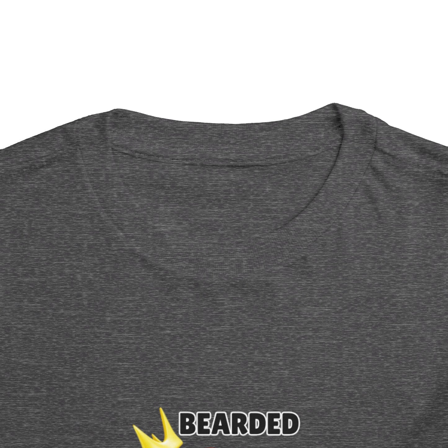 Toddler Sizes: Bearded & Brilliant Bearded Dragon Crown Toddler Tee - Fun Kids Reptile T-Shirt, Playdate Outfit, Unique Toddler Fashion, Cute Child's Clothing