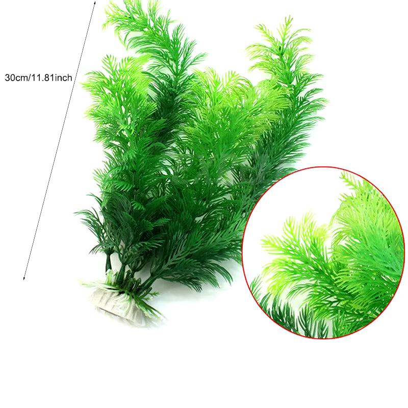 Artificial Aquarium Decor Plants Plastic Aquatic Plants Underwater Plants Aquarium Accessories