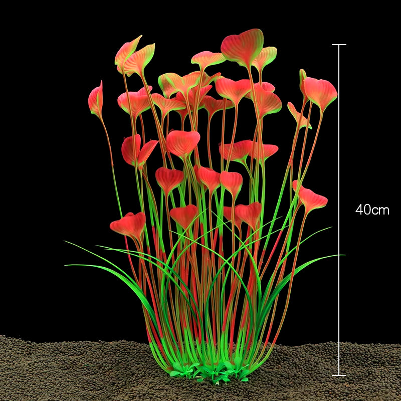 Artificial Aquarium Decor Plants Plastic Aquatic Plants Underwater Plants Aquarium Accessories
