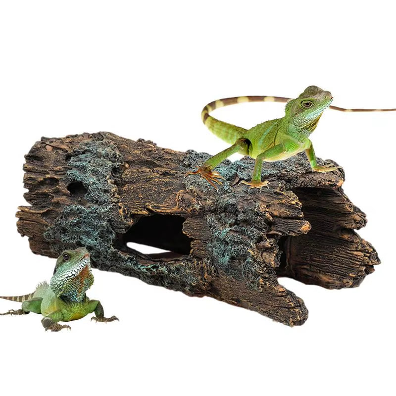 Reptile Hide Large Caves Reptile Hideouts Cave Habitat Shelter Decor for Snakes Turtle Lizards Fish Amphibians Reptile House