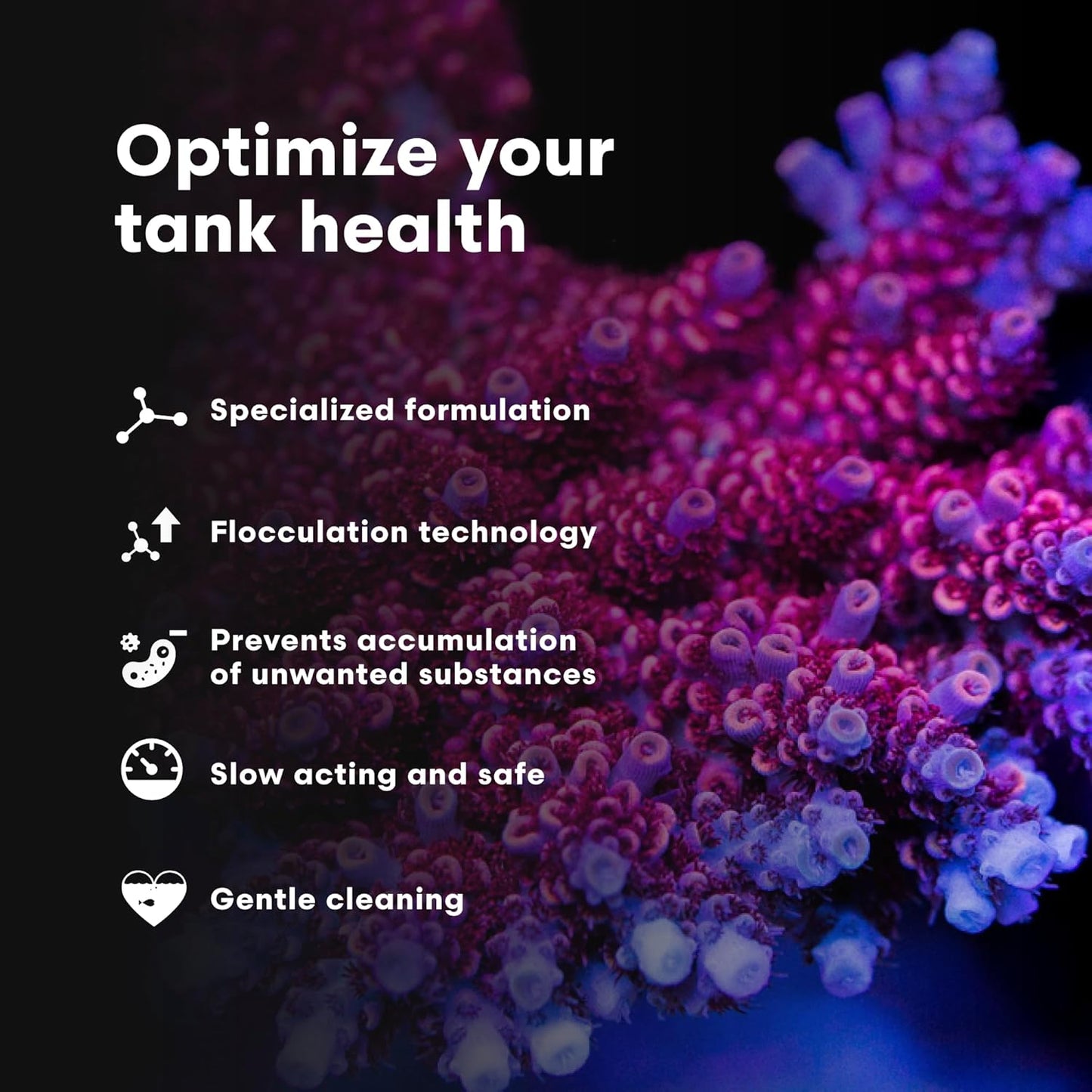 - Razor Marine - Unique Systemic Fish Tank Cleaner for Marine Aquariums - Aquarium Water Treatments, 33.8 Fl Oz