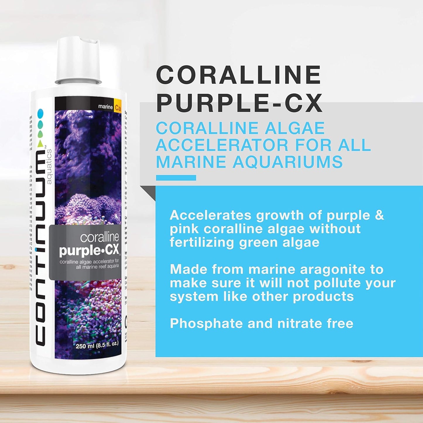 ACO30676 Coralline Purple for Aquarium, 16.9-Ounce (QPCX500), 500-Ml