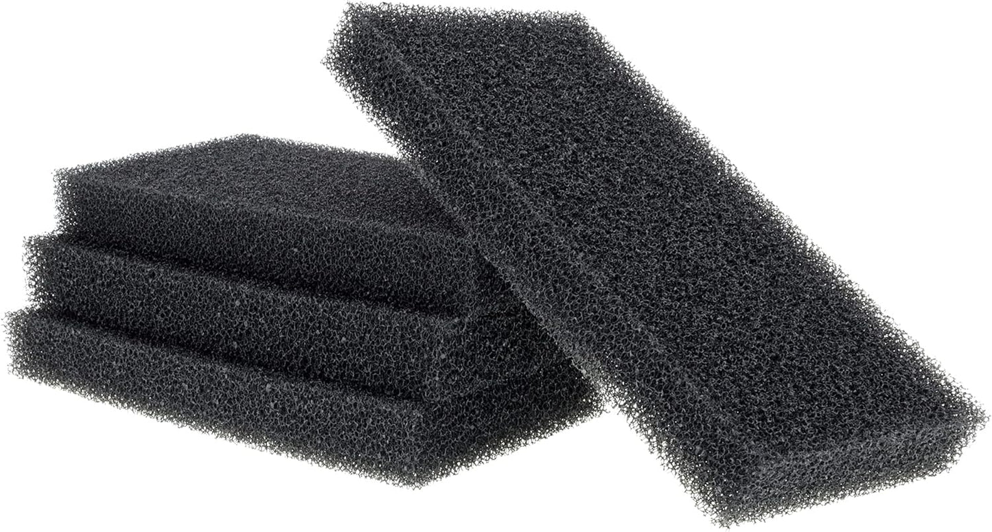 4 Pieces Aquarium Filter Foam Sponges Pad, Fish Tank Bio Sponge Coarse Sheet Filter Media Pad, Cut-To-Size Foam for Pet Filters (8X4X1 Inch 4 Pcs)