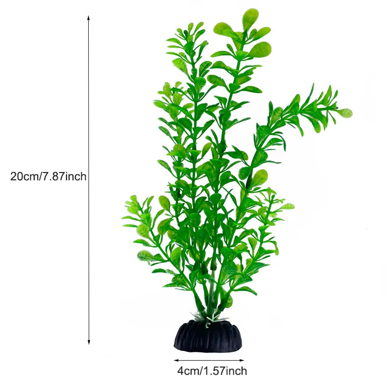 Artificial Aquarium Decor Plants Plastic Aquatic Plants Underwater Plants Aquarium Accessories