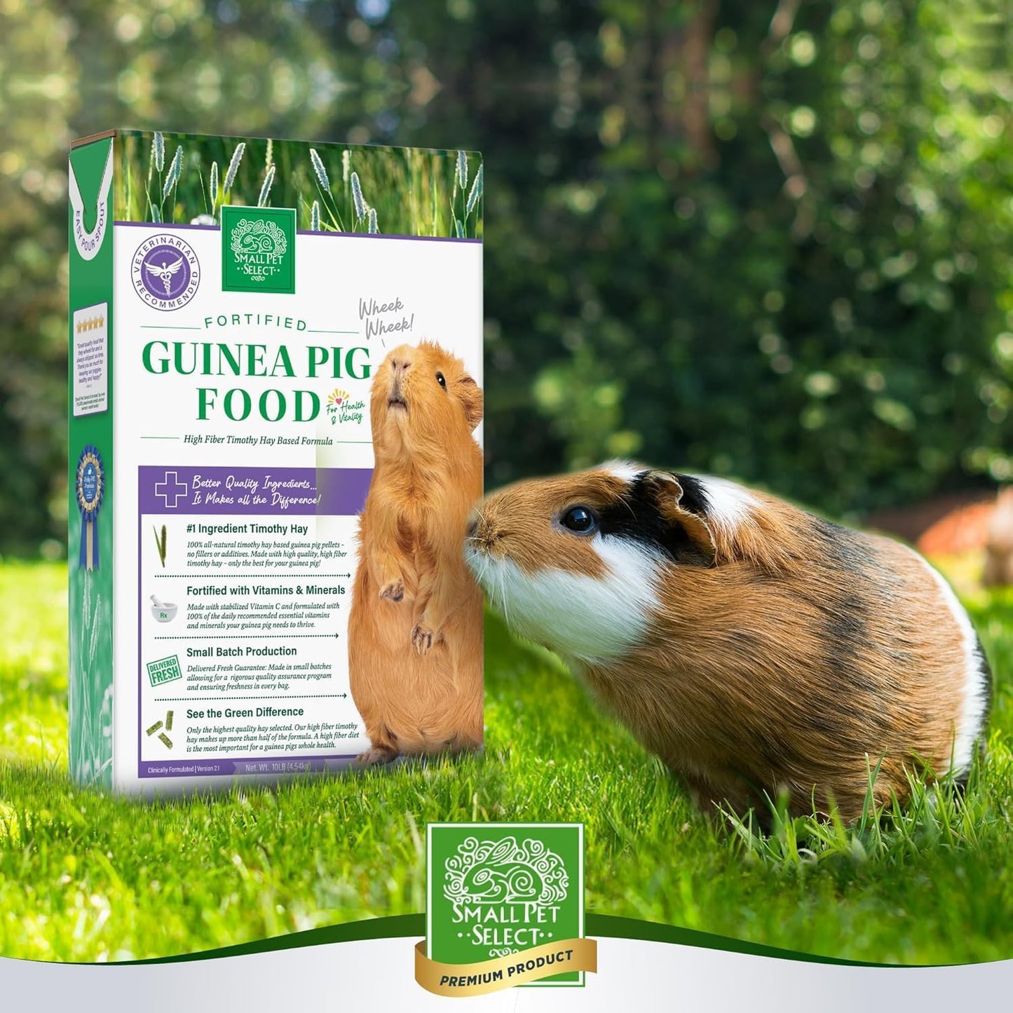 Guinea Pig Food Pellets, 5 Lb.
