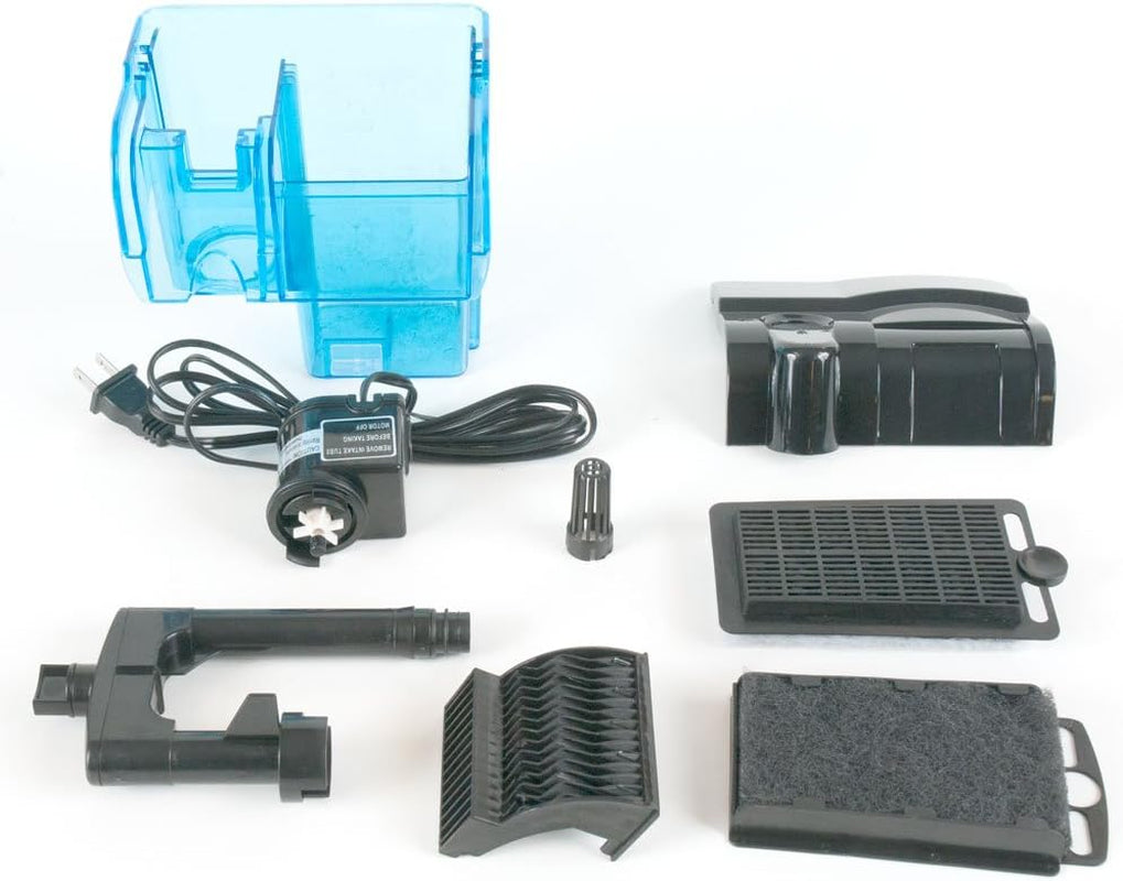 Cascade 300 Power Filter – Hang-On Filter with Quad Filtration – Great for Freshwater and Saltwater Setups