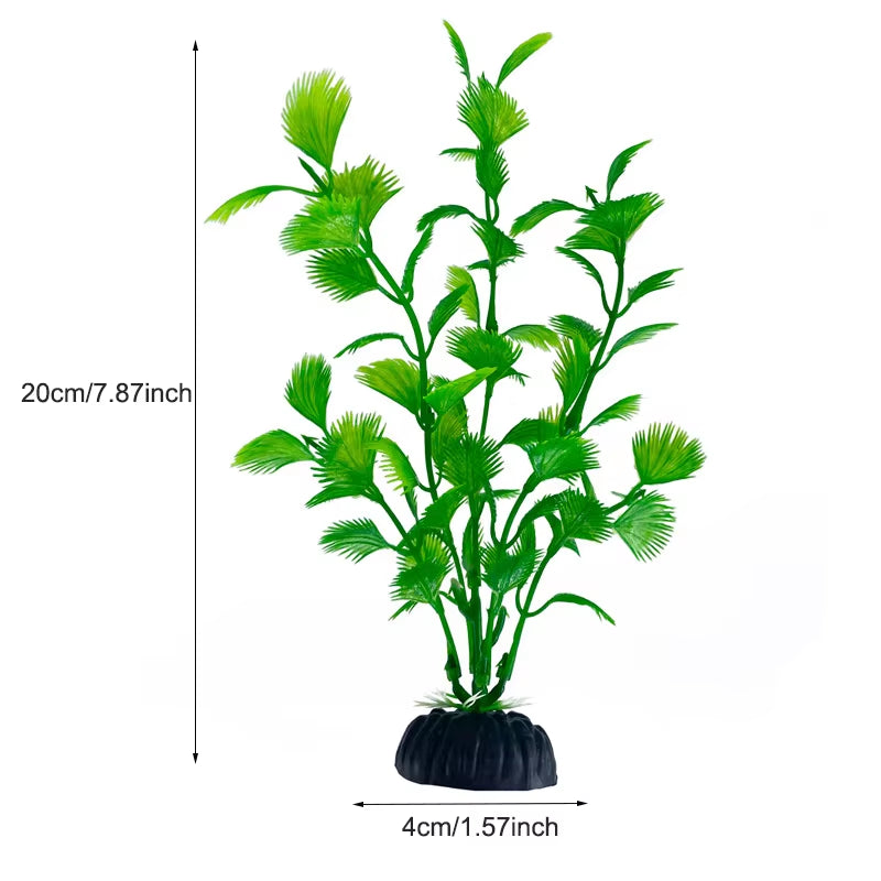 Artificial Aquarium Decor Plants Plastic Aquatic Plants Underwater Plants Aquarium Accessories