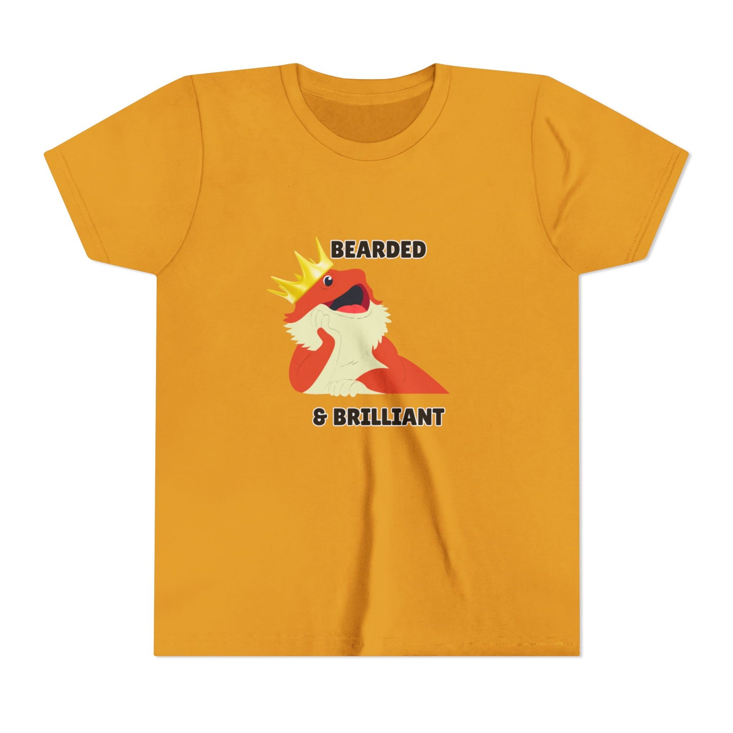 Bearded & Brilliant Bearded Dragon Youth Tee Kids T-Shirt