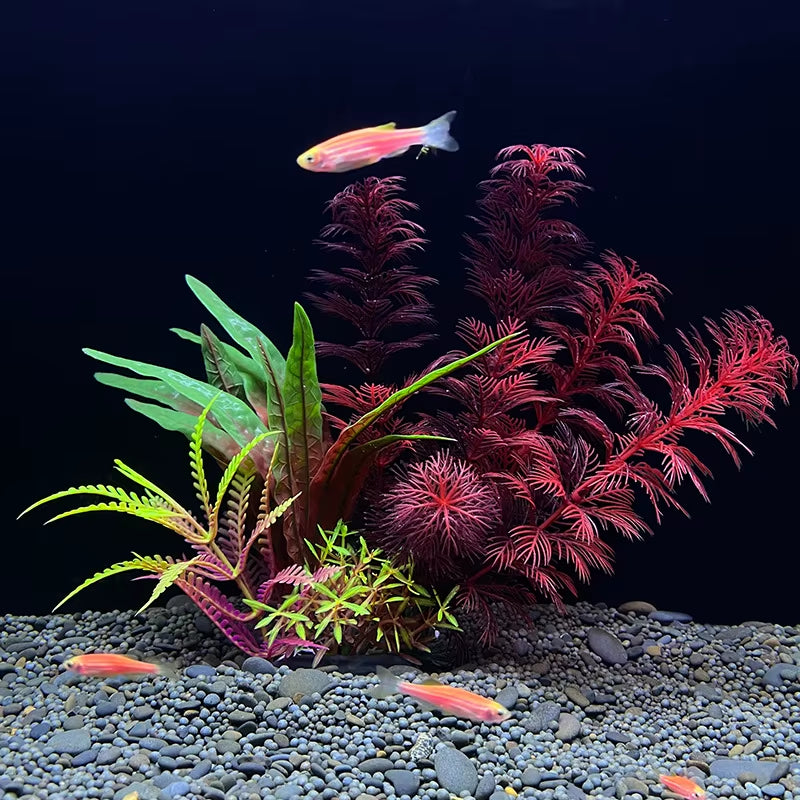 Artificial Aquarium Decor Plants Plastic Aquatic Plants Underwater Plants Aquarium Accessories