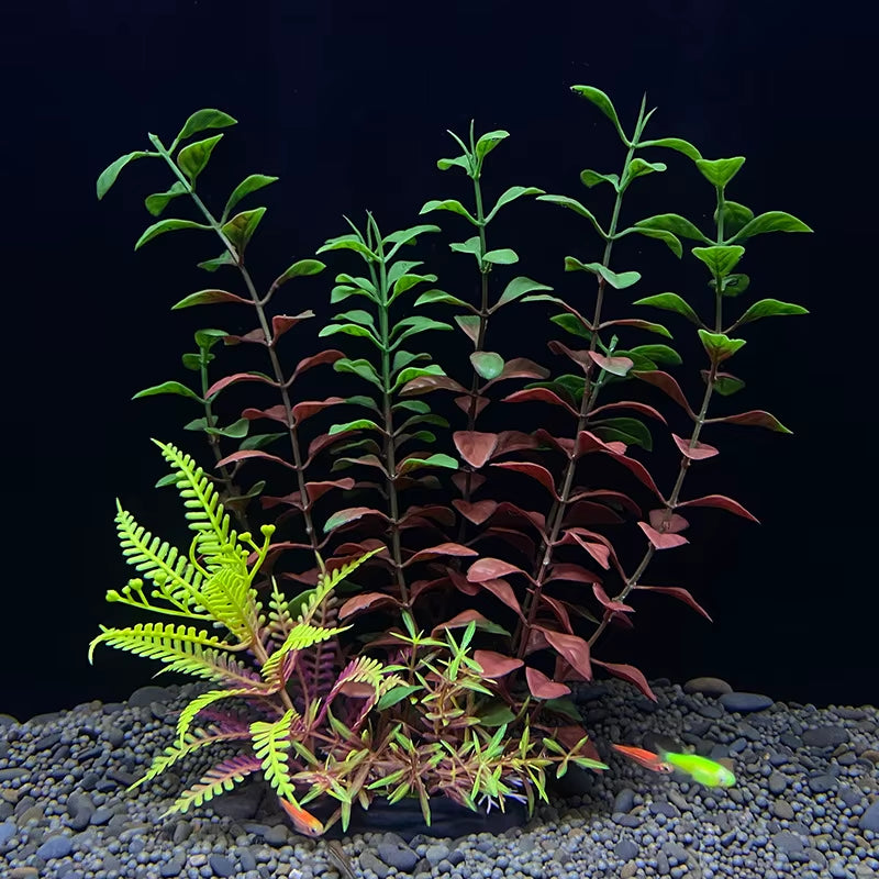 Artificial Aquarium Decor Plants Plastic Aquatic Plants Underwater Plants Aquarium Accessories