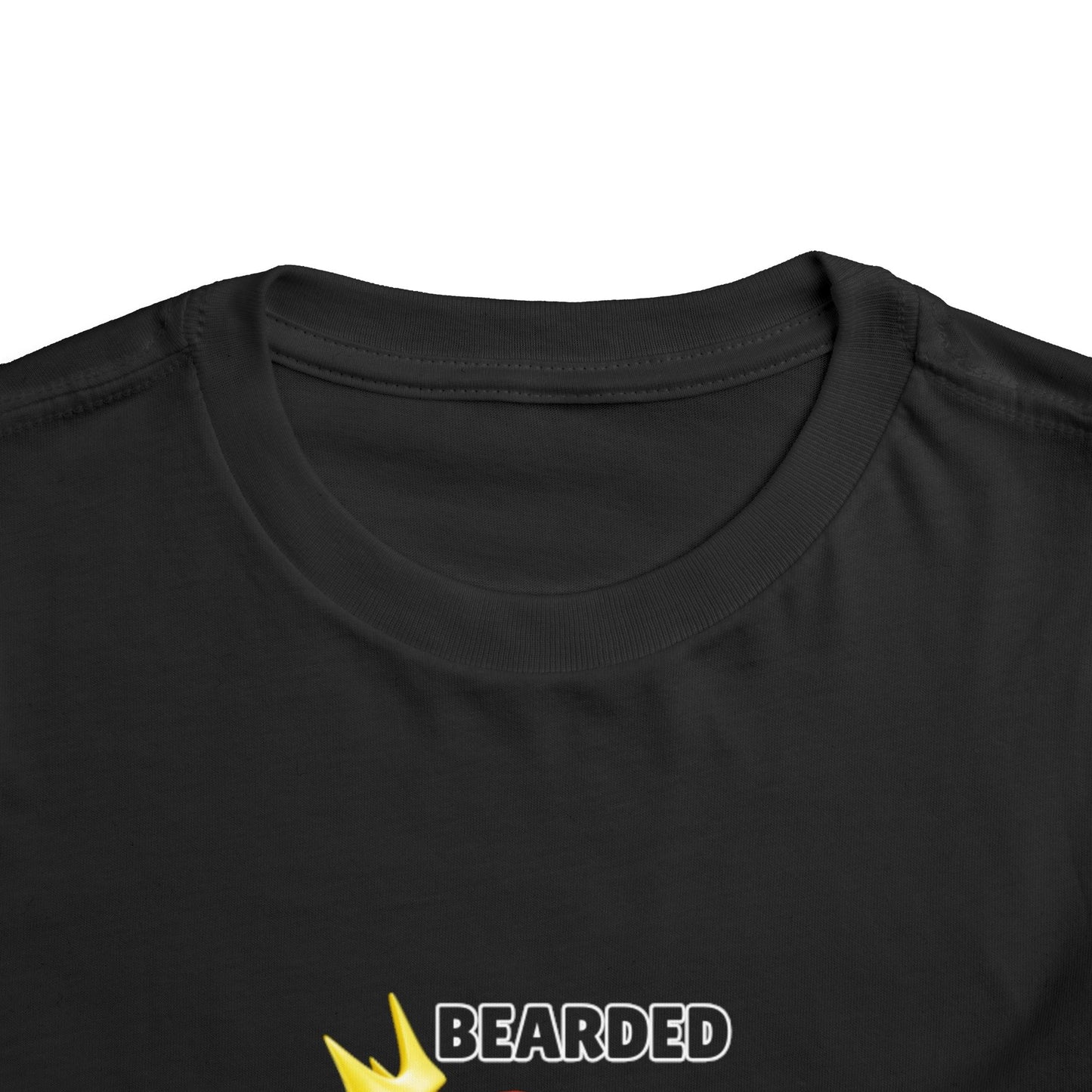 Toddler Sizes: Bearded & Brilliant Bearded Dragon Crown Toddler Tee - Fun Kids Reptile T-Shirt, Playdate Outfit, Unique Toddler Fashion, Cute Child's Clothing