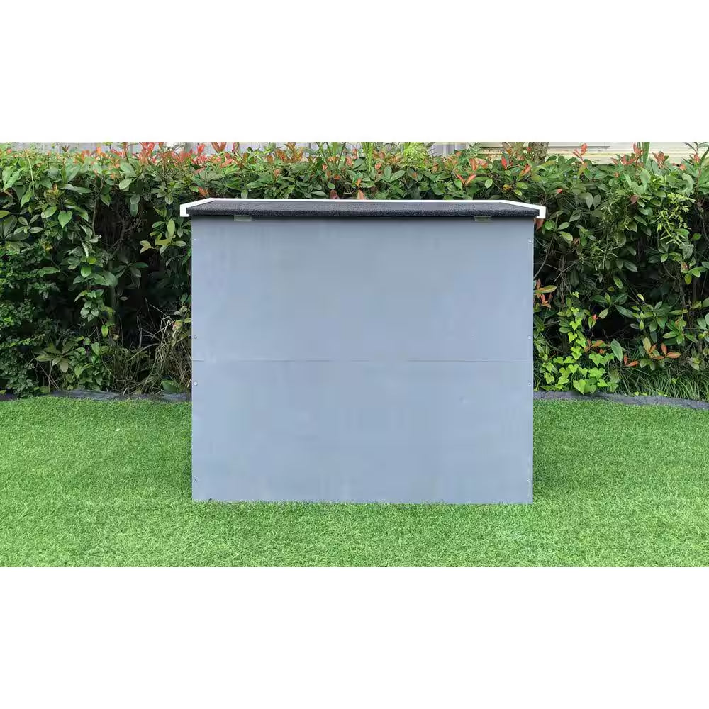 Outdoor Wooden 2-Story Rabbit Hutch