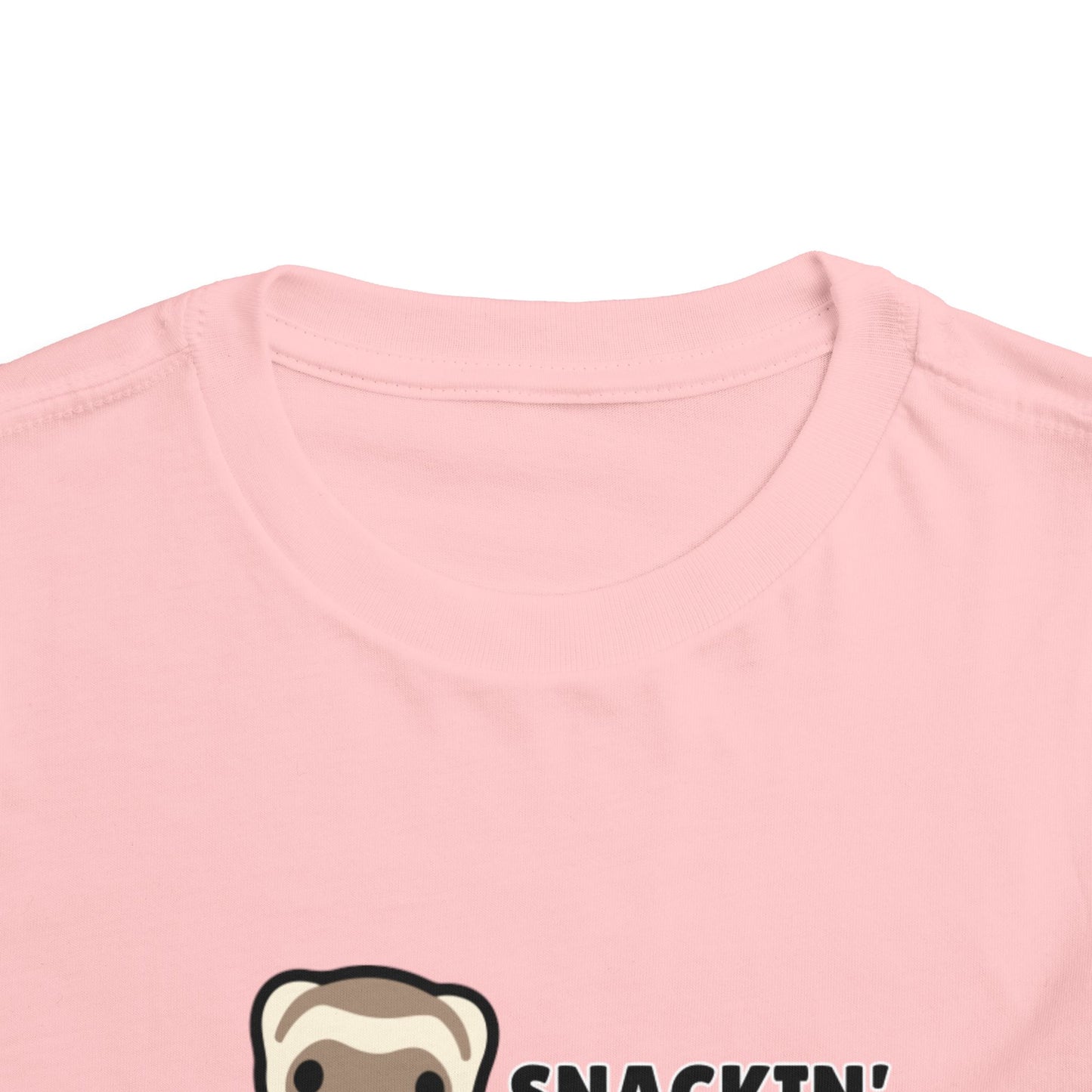 Toddler Sizes: Snackin' and Nappin' Ferret T-Shirt, Adorable Toddler Tee - Snackin' & Nappin', Ferrets, Snacks, Cute Kids Shirt, Birthday Gift, Nursery Wear, Fun Toddler Apparel