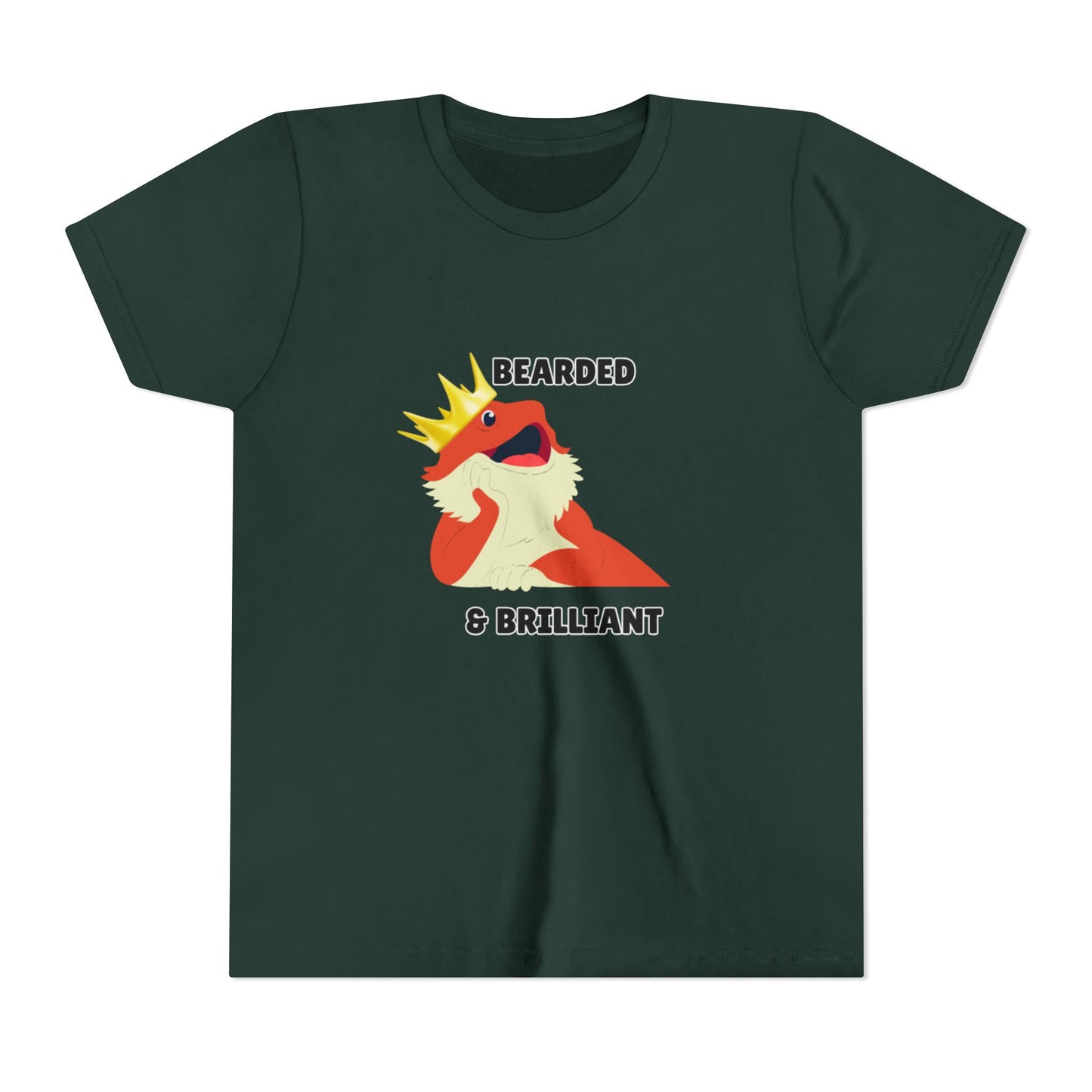 Bearded & Brilliant Bearded Dragon Youth Tee Kids T-Shirt