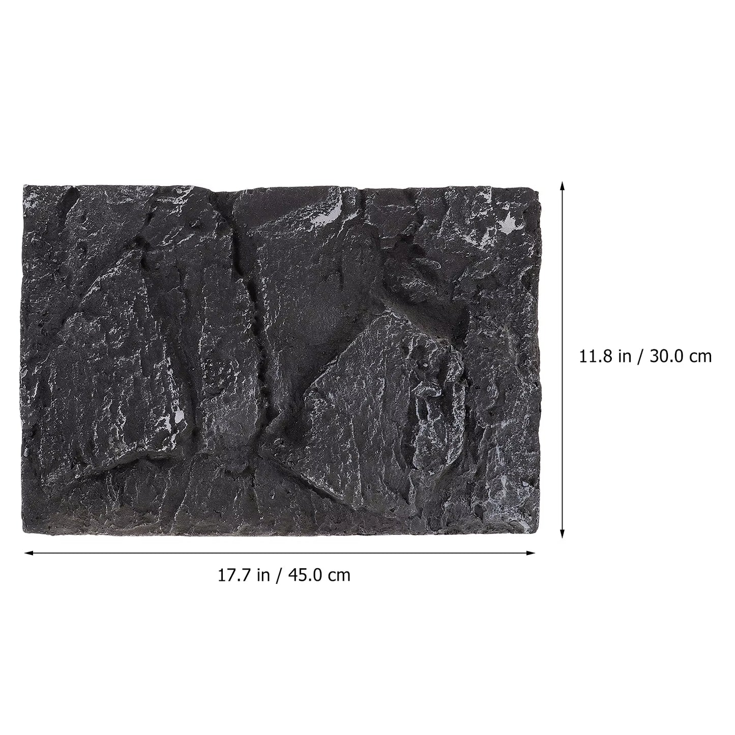 Pu Material Reptile Tank Decoration Board Turtle Background Panel Decorative Reptile Habitat Decor Terrarium Decor Pet Habitat