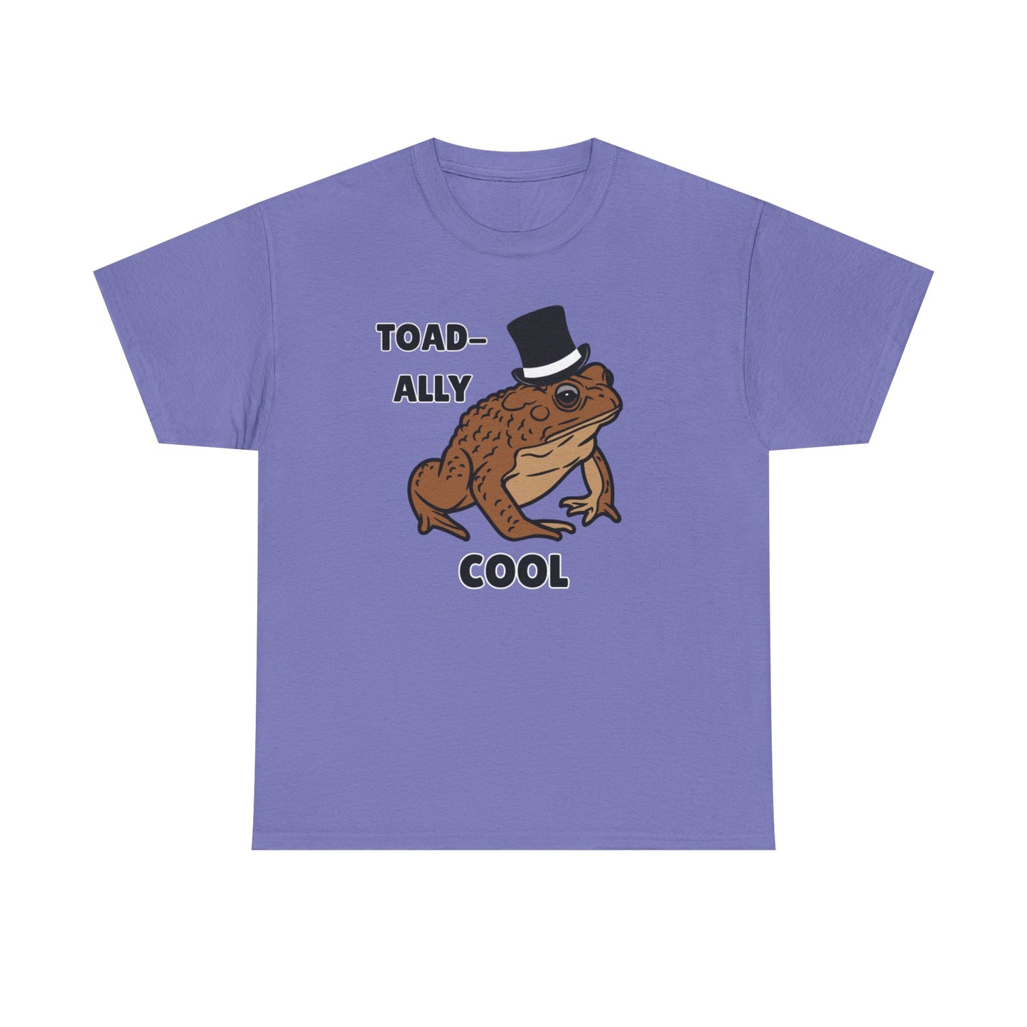 Adult Sizes: Toadally Cool Toad and Frog Tee, Unisex Cotton Shirt, Funny Frog Clothing, Gift for Nature Lovers, Casual Wear for Any Occasion