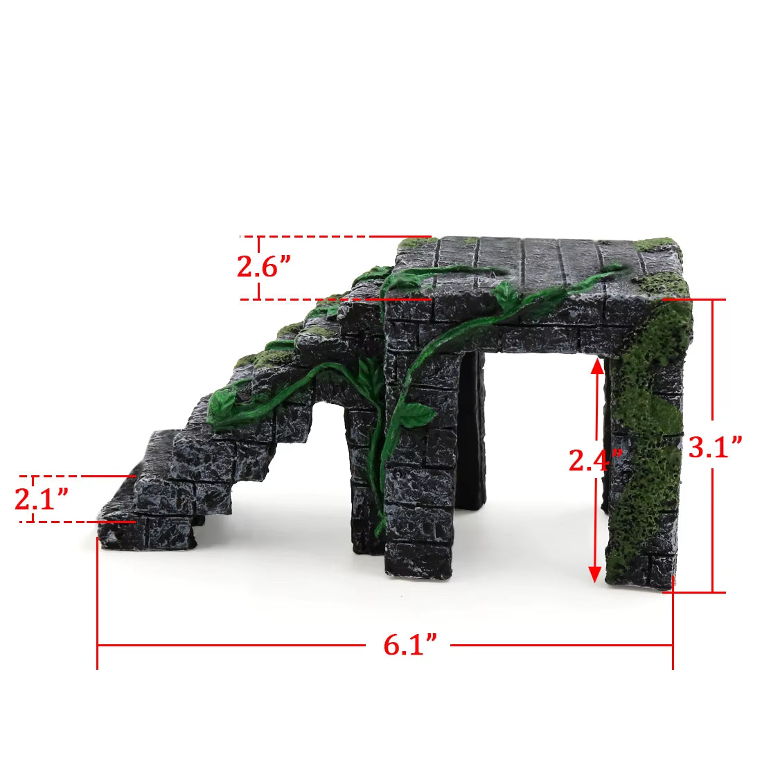 Reptile Float Island Turtle Basking Platform Simulated Lawn Aquarium Turtle Ladder Climbing Fish Tank Habitat Accessories