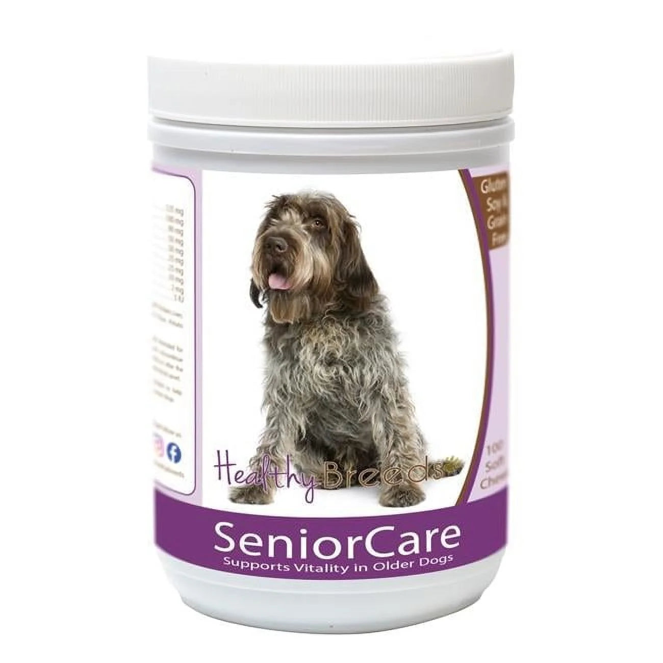 840235163855 Wirehaired Pointing Griffon Senior Dog Care Soft Chews