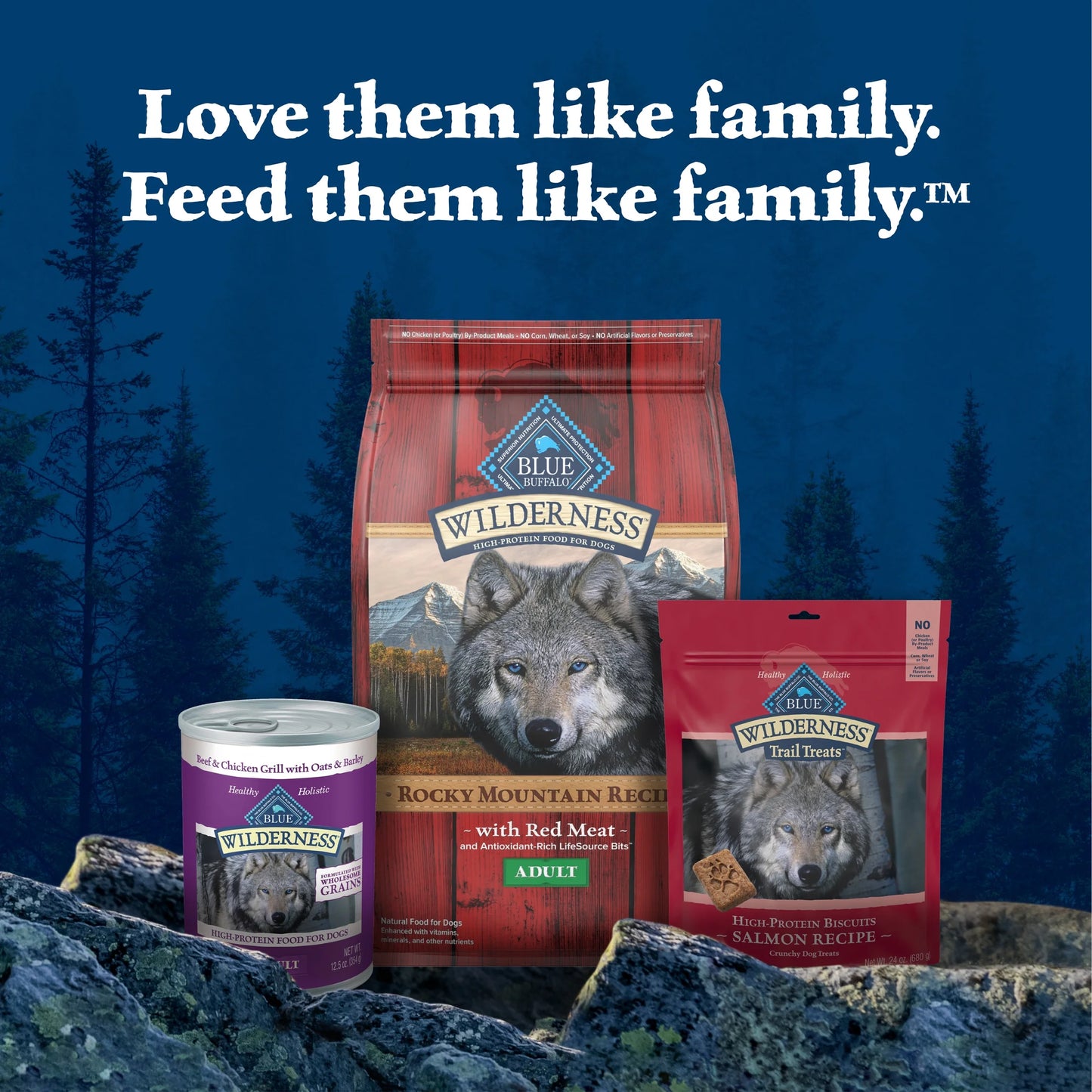 (4 Pack) Wilderness Wild Cuts Wet Dog Food Toppers, Chicken & Beef, 3-Oz. (12 Count)