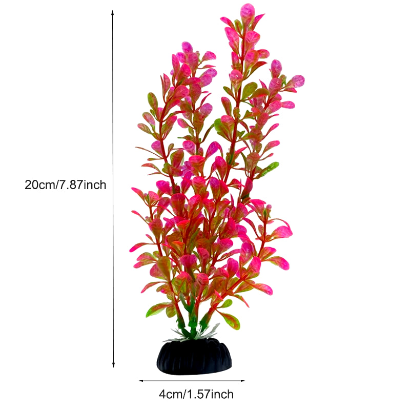 Artificial Aquarium Decor Plants Plastic Aquatic Plants Underwater Plants Aquarium Accessories