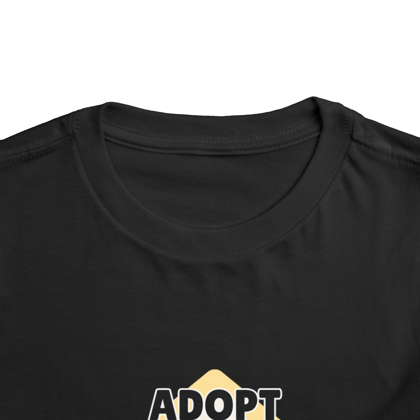Toddler Sizes: Adopt Don't Shop Toddler Tee, Animal Rescue, Cute Animal Lover Shirt, Kids Apparel, Pet Adoption Awareness, Gift for Animal Lovers