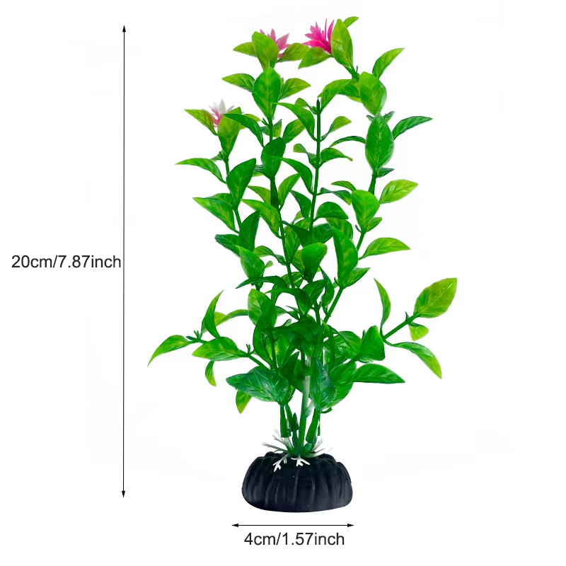Artificial Aquarium Decor Plants Plastic Aquatic Plants Underwater Plants Aquarium Accessories