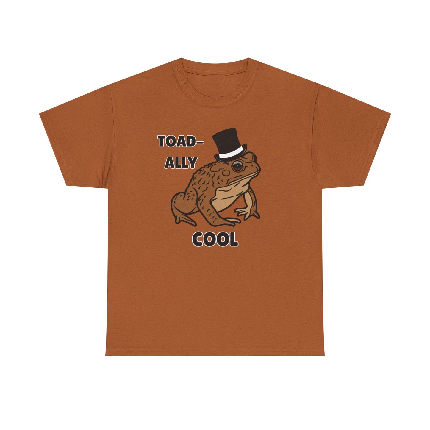 Adult Sizes: Toadally Cool Toad and Frog Tee, Unisex Cotton Shirt, Funny Frog Clothing, Gift for Nature Lovers, Casual Wear for Any Occasion