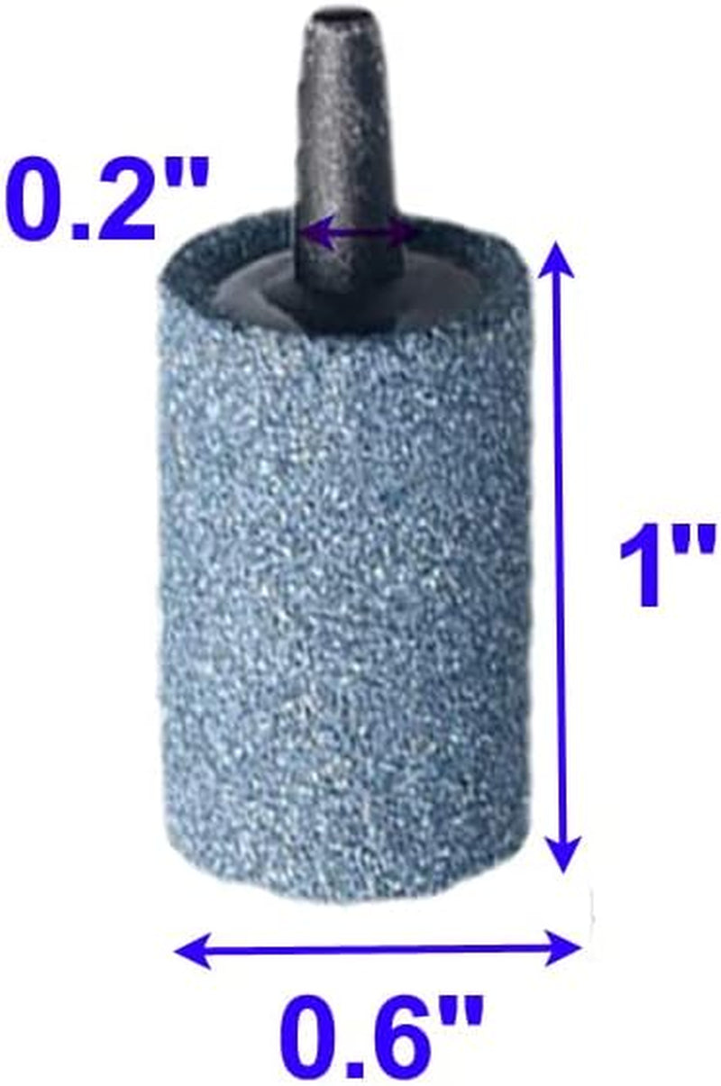25 Feet Aquarium Airline Tubing, Standard 3/16" Tubing, Air Pump Accessories,With Air Stones, Check Valves, Suction Cups and Connectors (Black)