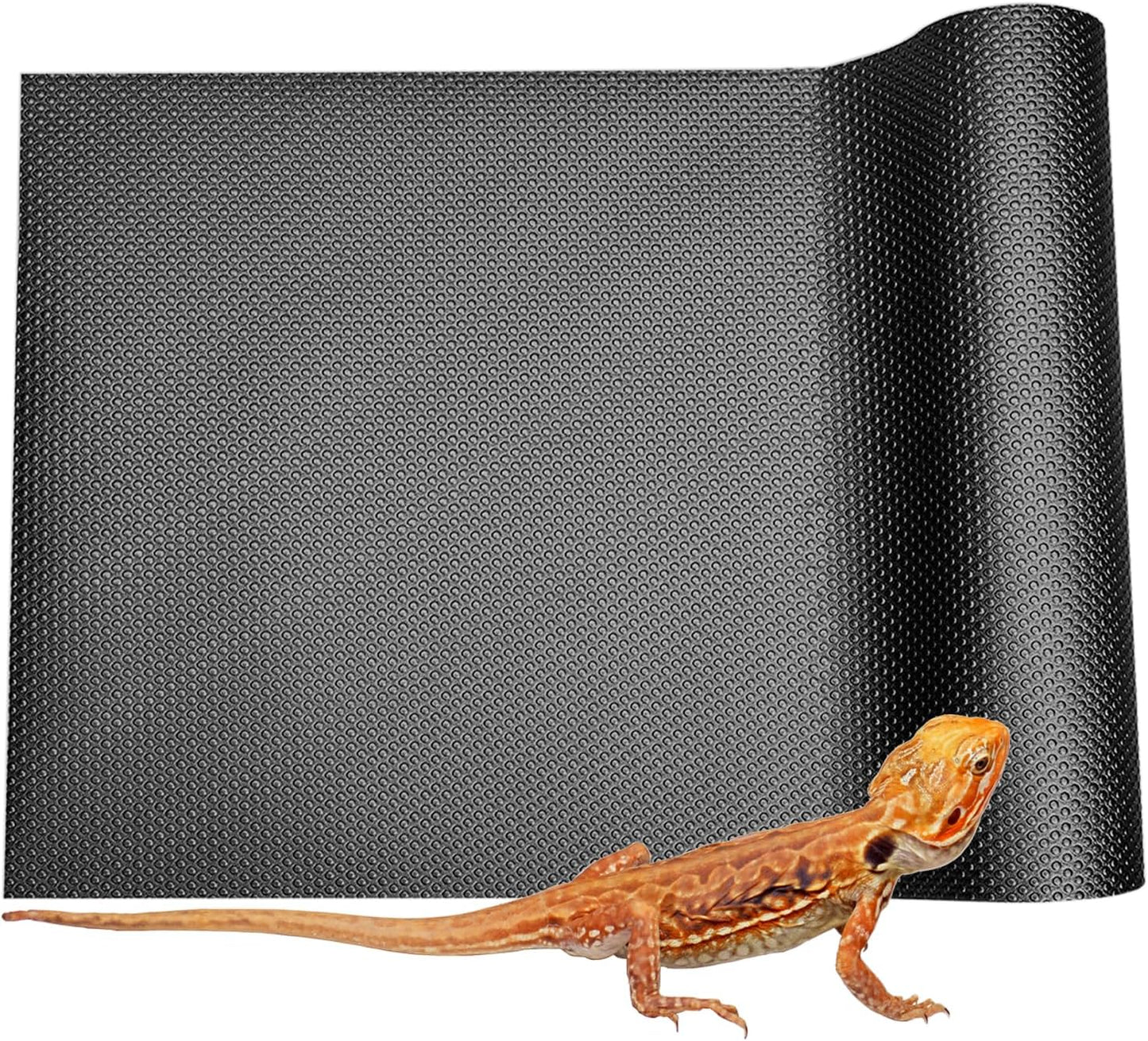 Bearded Dragon Tank Accessories, 120 Gallon Reptile Terrarium Mat Liner, Bearded