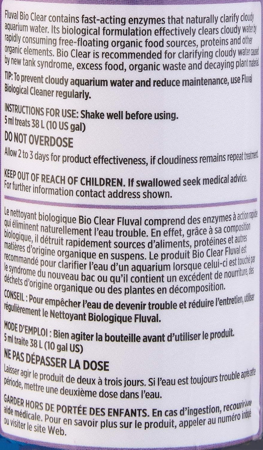 Clarify Bio for Aquarium Water Treatment, 4-Ounce