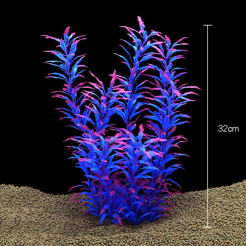 Artificial Aquarium Decor Plants Plastic Aquatic Plants Underwater Plants Aquarium Accessories