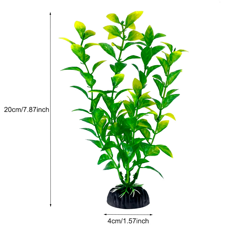 Artificial Aquarium Decor Plants Plastic Aquatic Plants Underwater Plants Aquarium Accessories