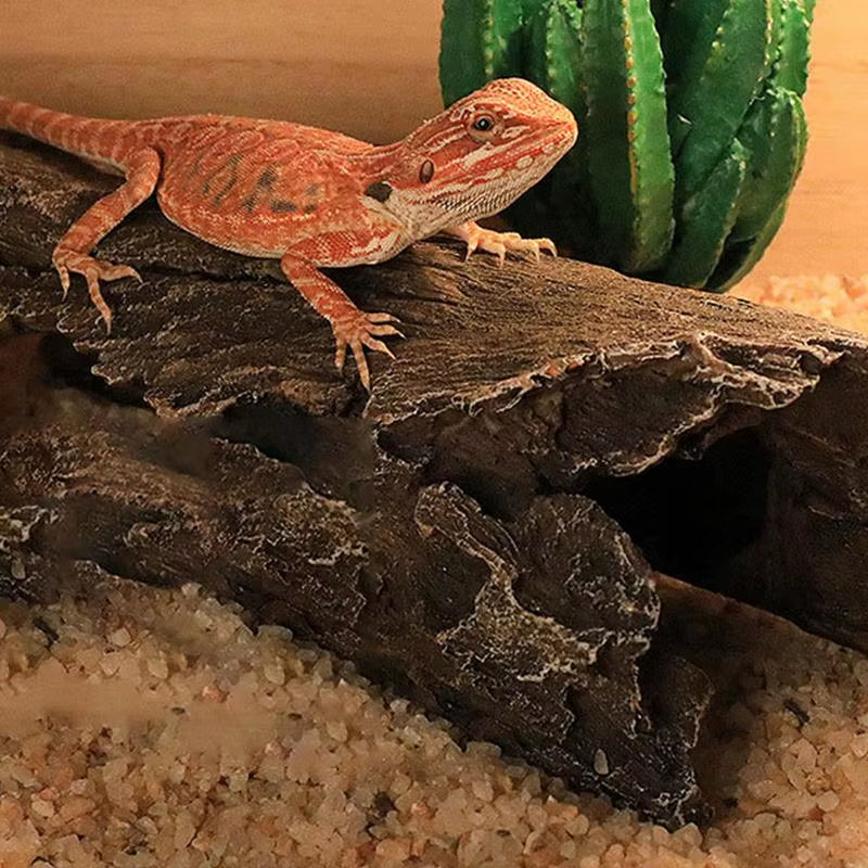 Reptile Hide Large Caves Reptile Hideouts Cave Habitat Shelter Decor for Snakes Turtle Lizards Fish Amphibians Reptile House