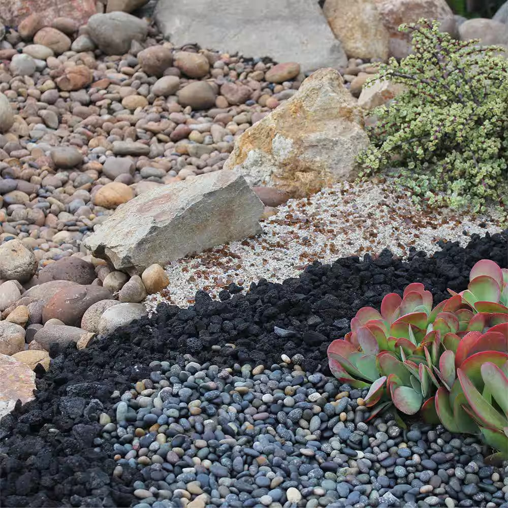 17 Cu. Ft. Small 3/4 In. Red Lava Rock Bulk Landscape Rock