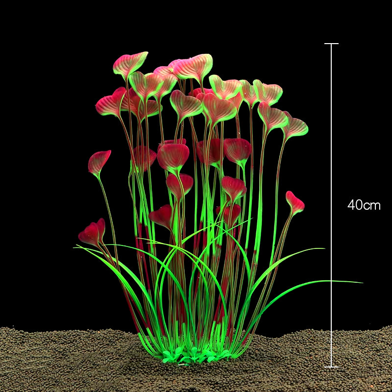 Artificial Aquarium Decor Plants Plastic Aquatic Plants Underwater Plants Aquarium Accessories