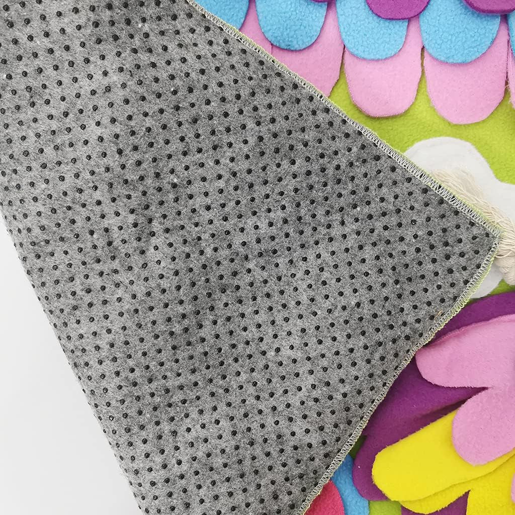 Snuffle Mat Dogs, Slow Feeding Mat for Dogs Durable Training Pad Puzzle Toy for Stress Release,Butterfly