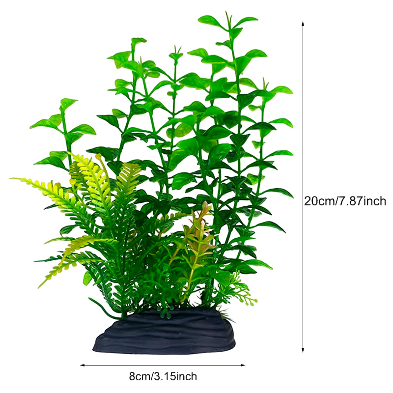 Artificial Aquarium Decor Plants Plastic Aquatic Plants Underwater Plants Aquarium Accessories