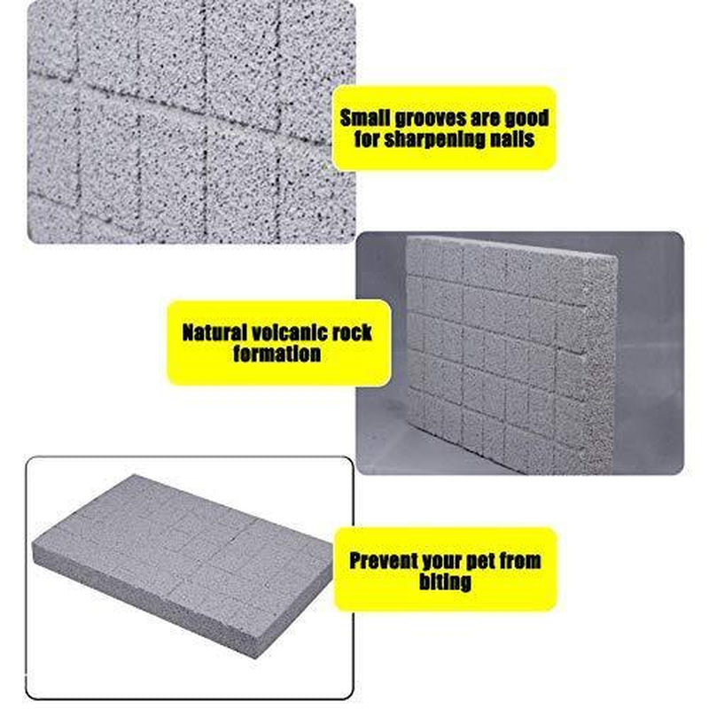 Rabbit Scratch Foot Pads 2Pack Bunny Grinding Claw Pad Small Animals Lava Gri...