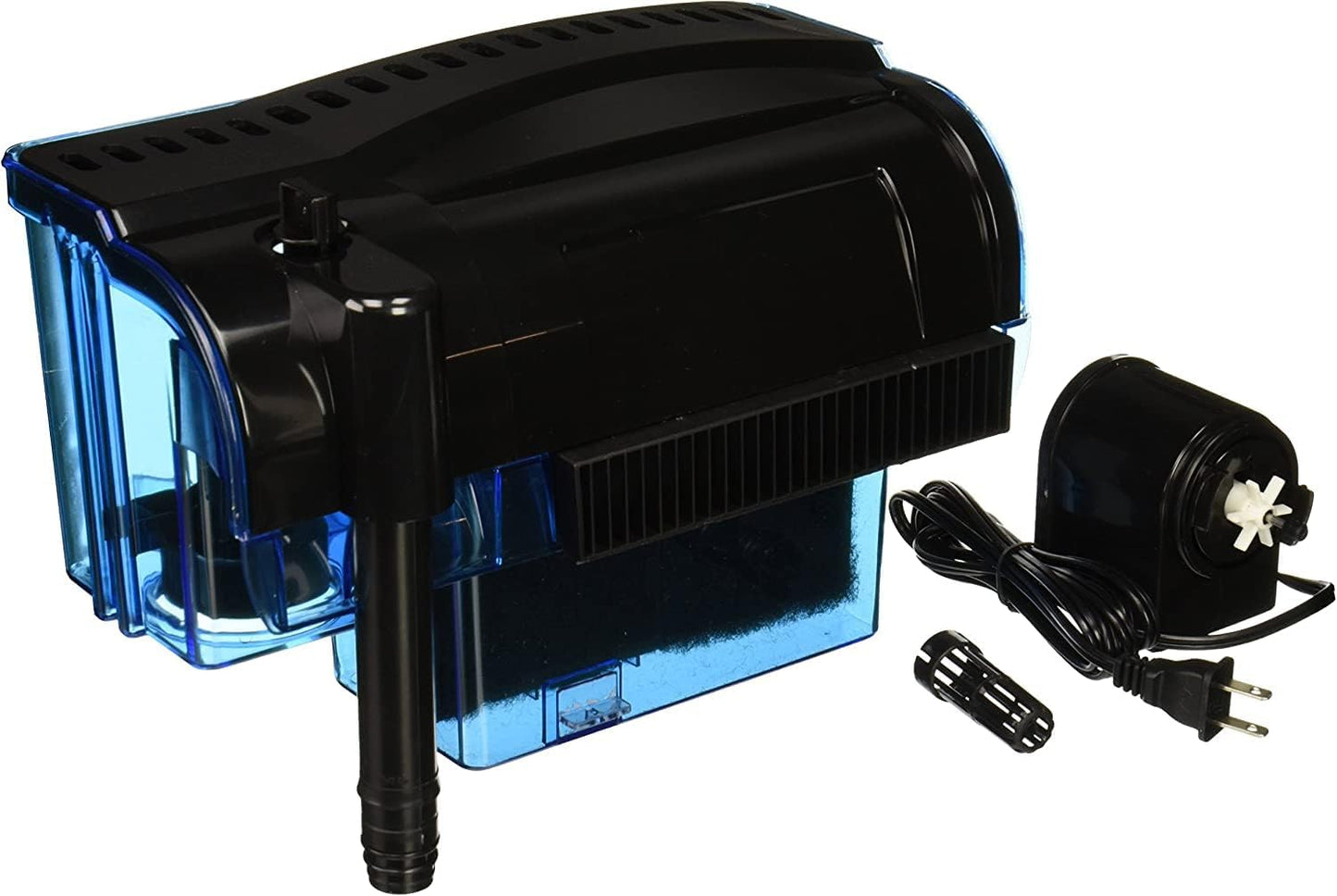 Cascade 300 Power Filter – Hang-On Filter with Quad Filtration – Great for Freshwater and Saltwater Setups
