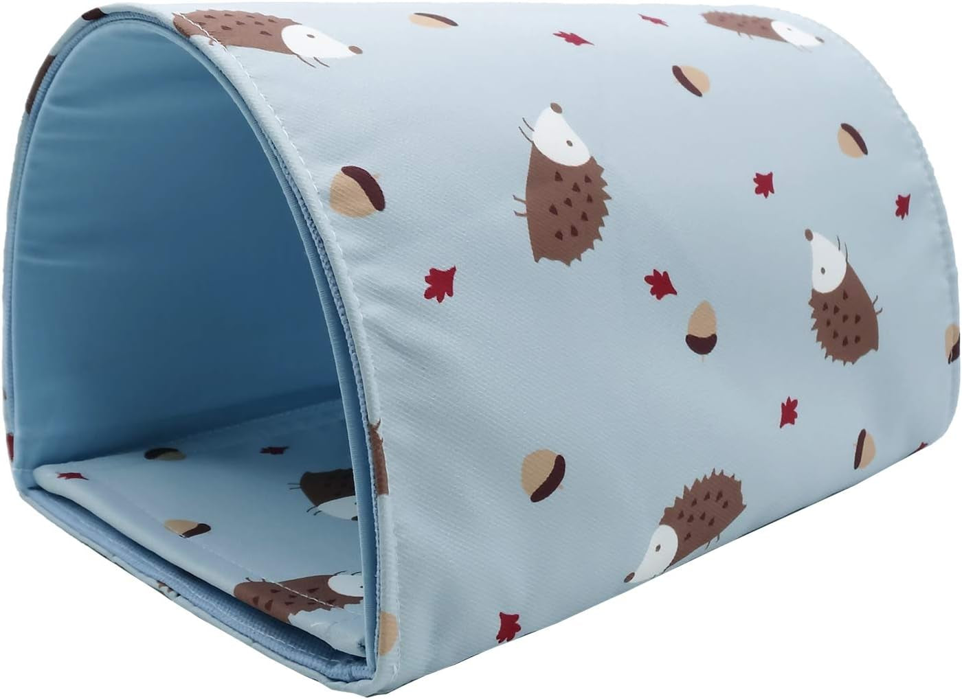 Handmade Sleeping Hideout Cave Tunnel for Baby Chinchillas/Mice/Gerbil Rats/Chinchilla/Squirrel/Guinea Pigs/Hedgehog/Dwarf Rabbit and Other Small Animal Beds (Blue)