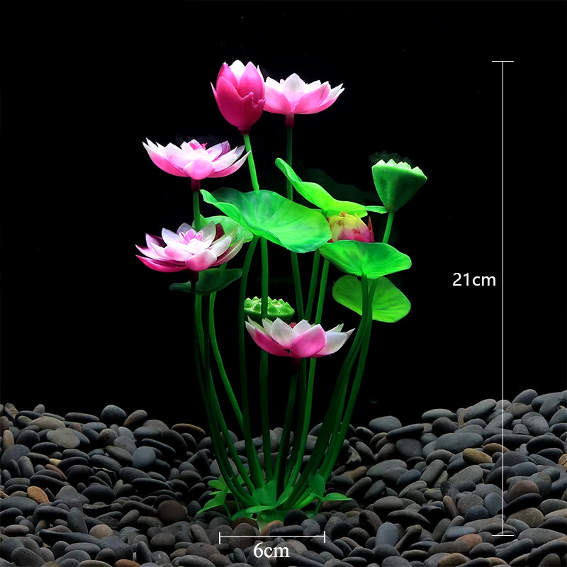 Artificial Aquarium Decor Plants Plastic Aquatic Plants Underwater Plants Aquarium Accessories