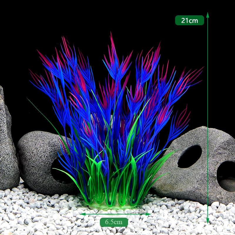 Artificial Aquarium Decor Plants Plastic Aquatic Plants Underwater Plants Aquarium Accessories