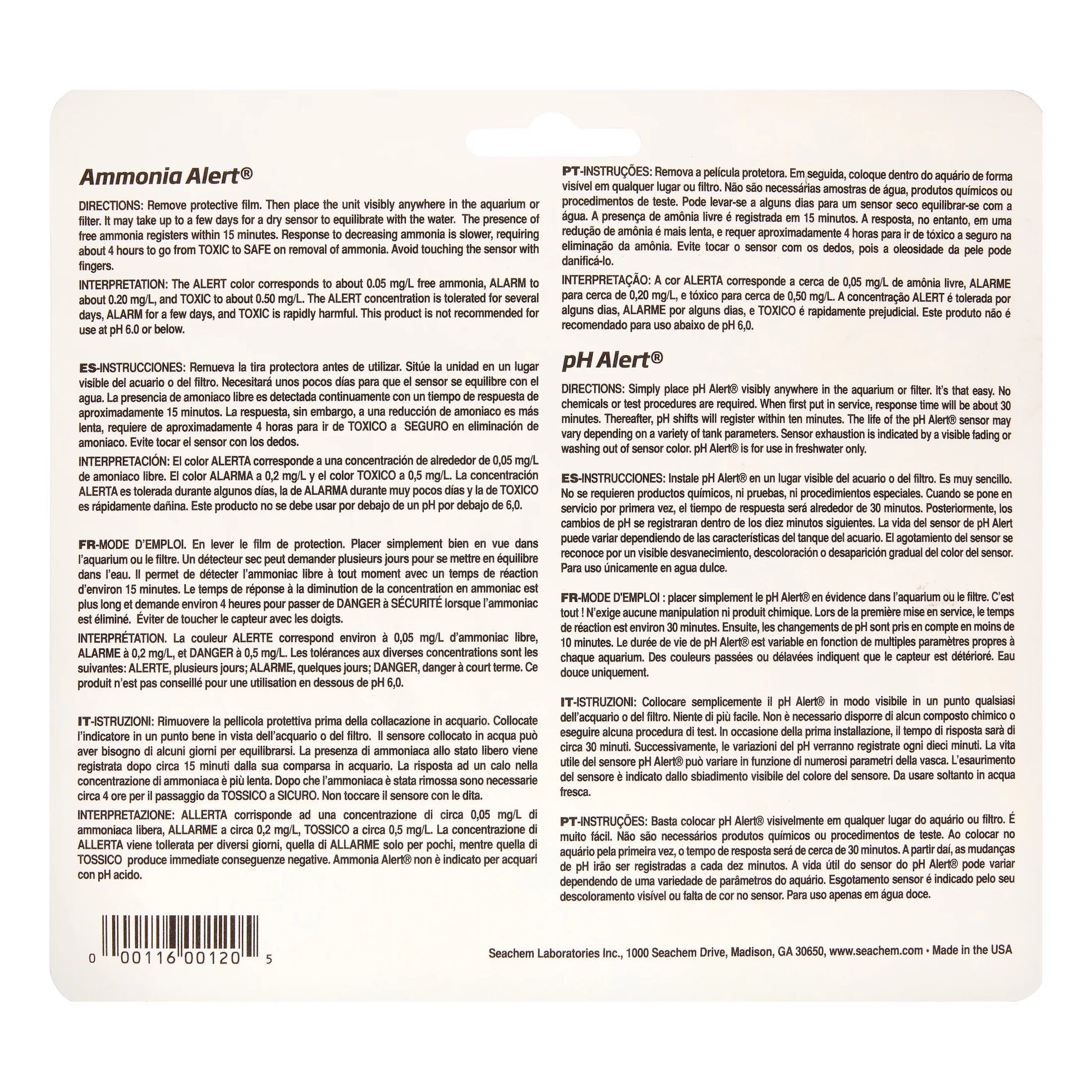 Ammonia Alerts Combo Pack