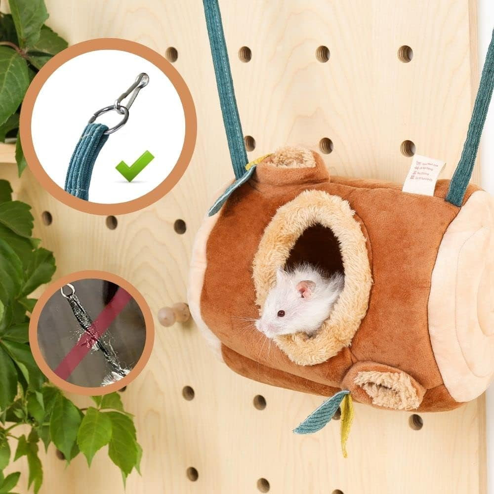 Hamster Hammock Rat Cage Accessories Hanging Bed for Guinea Pigs Rats Sugar Glider Squirrel Small Animals Chinchilla