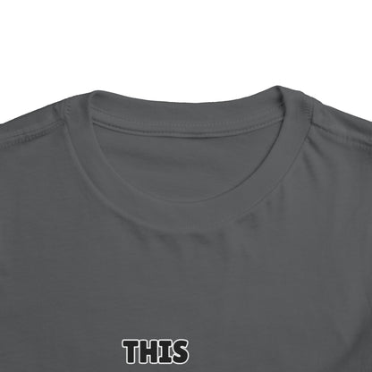 Toddler Sizes: This shirt Saves Lives Tee with Fun Ferret Design - Cute Short Sleeve Shirt, Animal Rescue, Animal Adoption, Kids Apparel, Gift for Animal Lovers, Playtime Wear